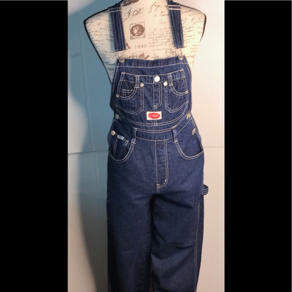 Revolt Jeans Overalls Size 8